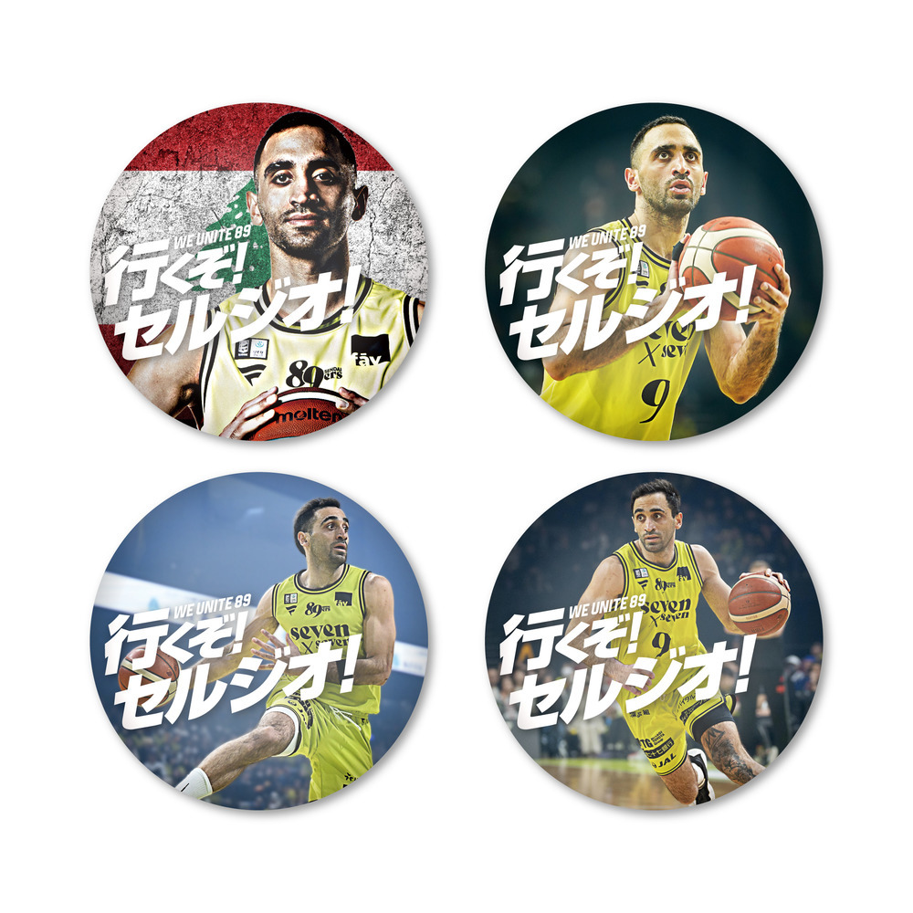 行くぞ！セルジオ！缶バッジ 詳細画像 1カラー 1